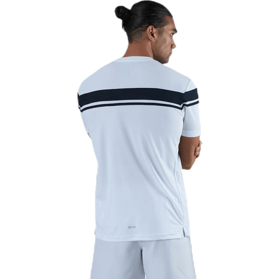 Young Line Pro T-shirt Blau/Weiß