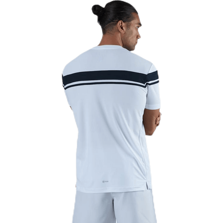 Young Line Pro T-shirt Blau/Weiß