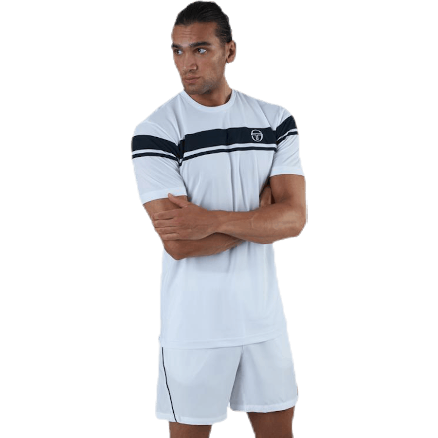 Young Line Pro T-shirt Blau/Weiß