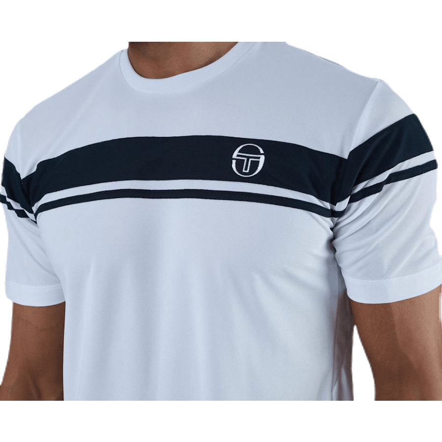 Young Line Pro T-shirt Blau/Weiß