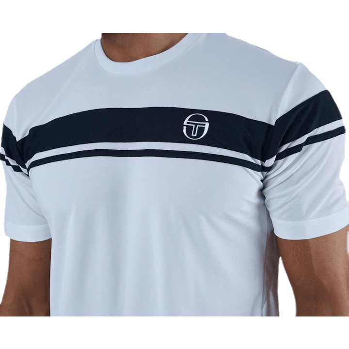Young Line Pro T-shirt Blau/Weiß
