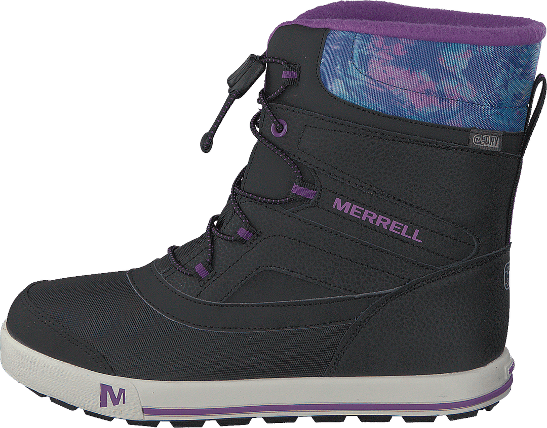 Snow Bank 2.0 WTPF Musta/Print/Berry