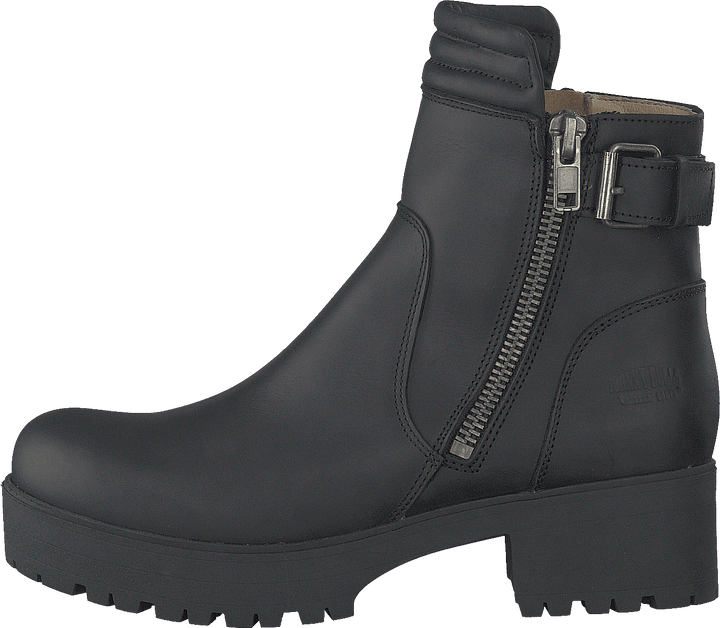 5085 Biker Nero Vecchio Argento