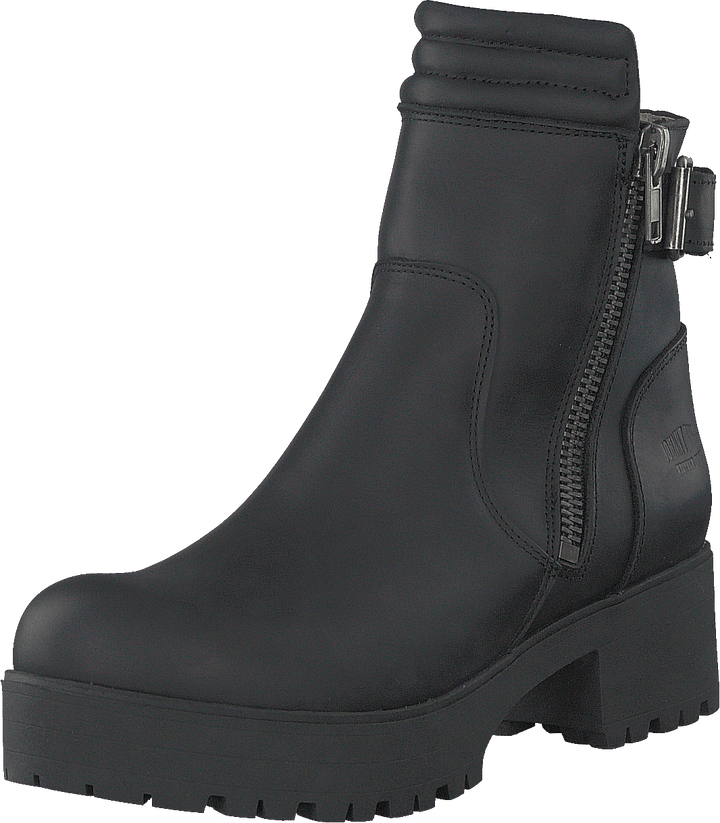 5085 Biker Nero Vecchio Argento