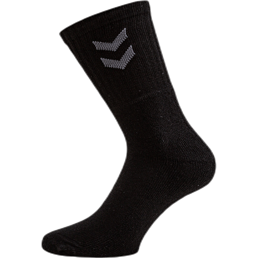 3-pakning Basic Sock Svart