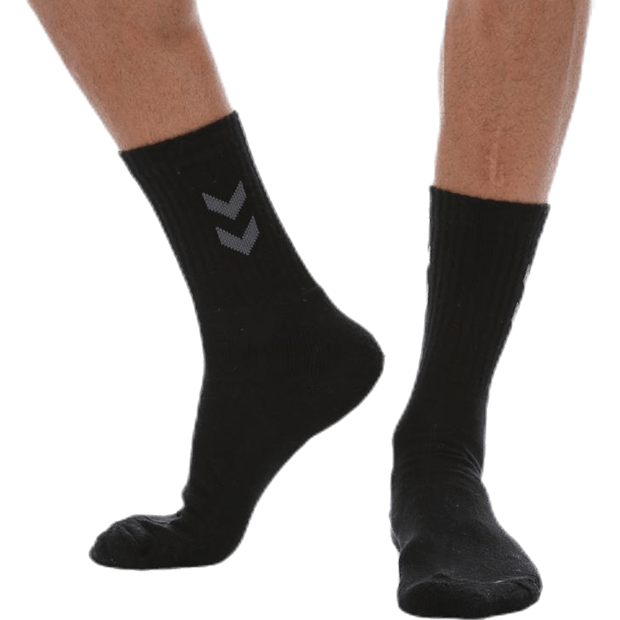 3-pakning Basic Sock Svart