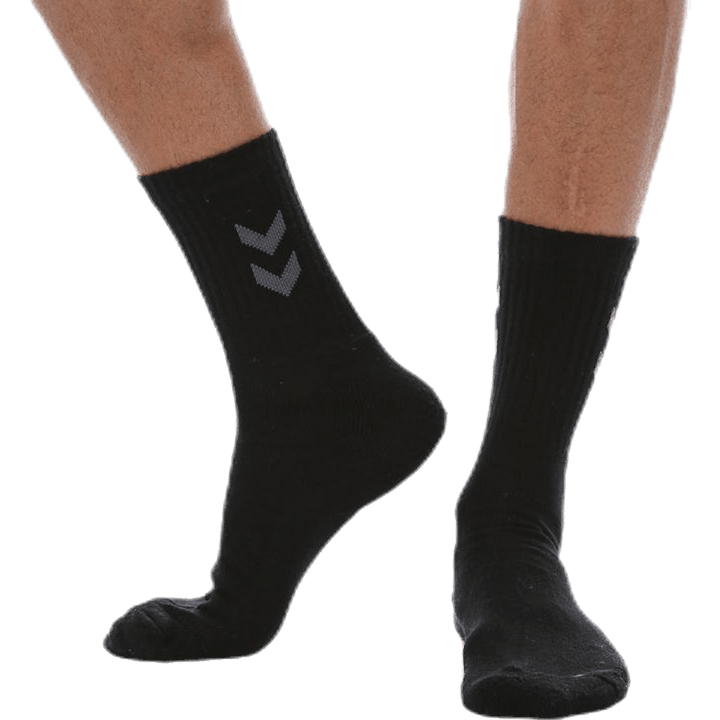 3-pakning Basic Sock Svart