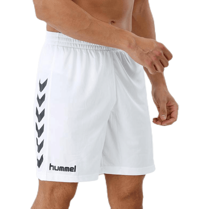 Core Poly Shorts Hvit