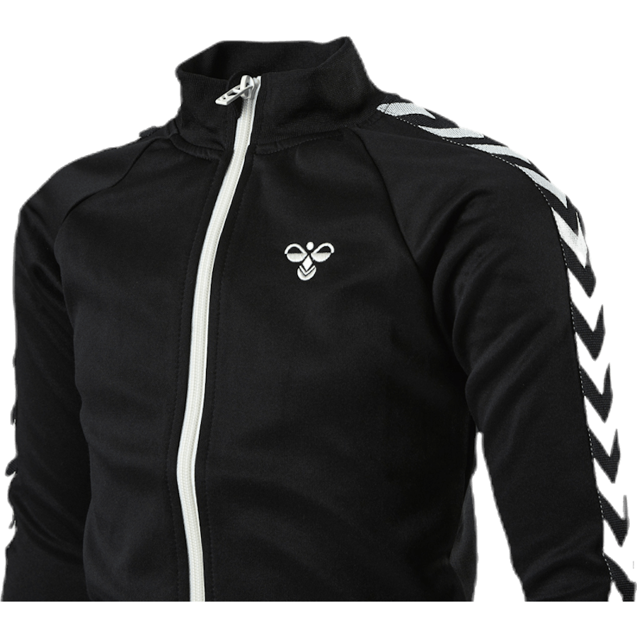Casaco Kick Zip Júnior Preto