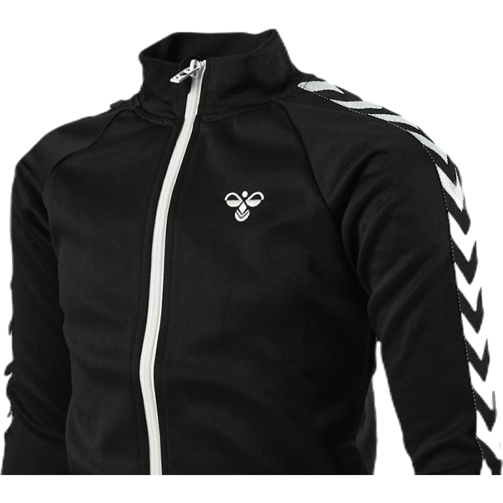 Casaco Kick Zip Júnior Preto