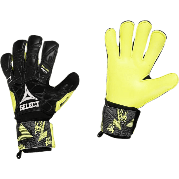 GK Hanskat 77 Super Grip Hyla Cut Musta/Keltainen