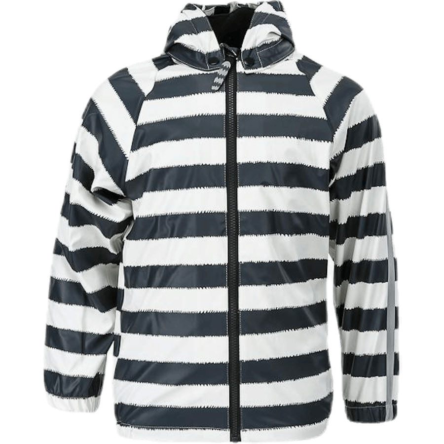 Ensemble de pluie polaire Gary blanc/noir