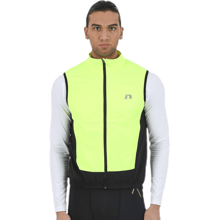 Bike Protect Vest sort/gul