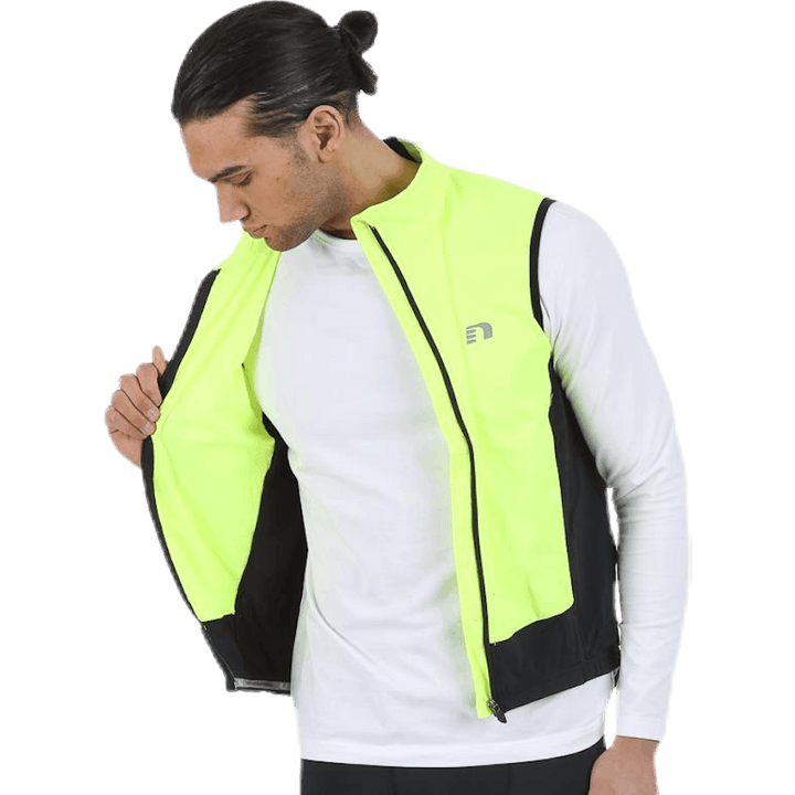 Bike Protect Vest sort/gul