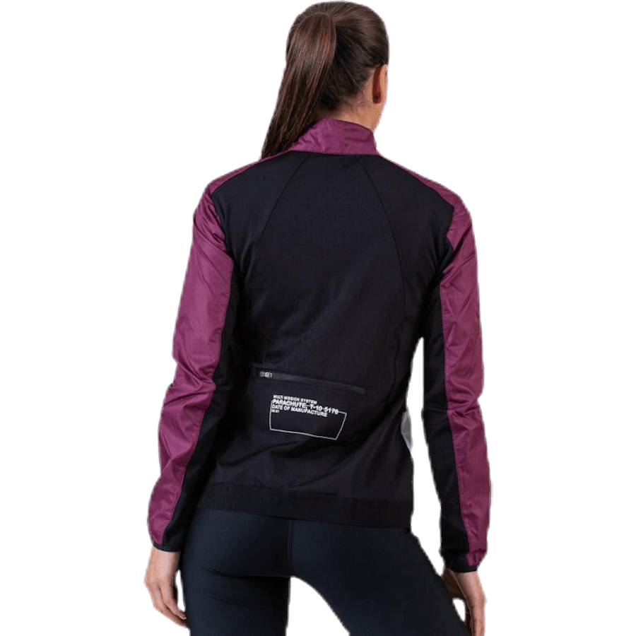 Veste croisée violette/grise