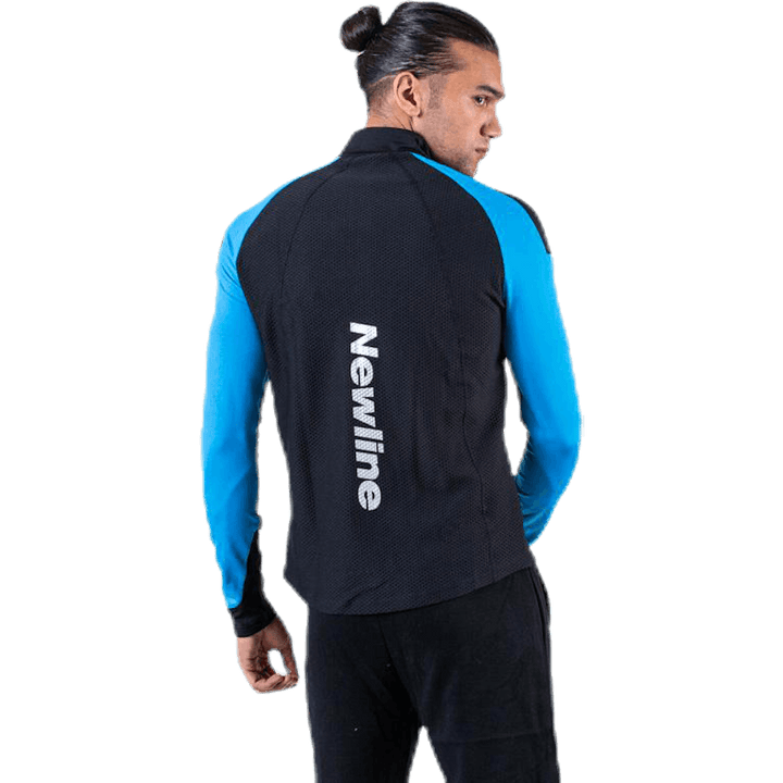 Giacca comfort blu/nero