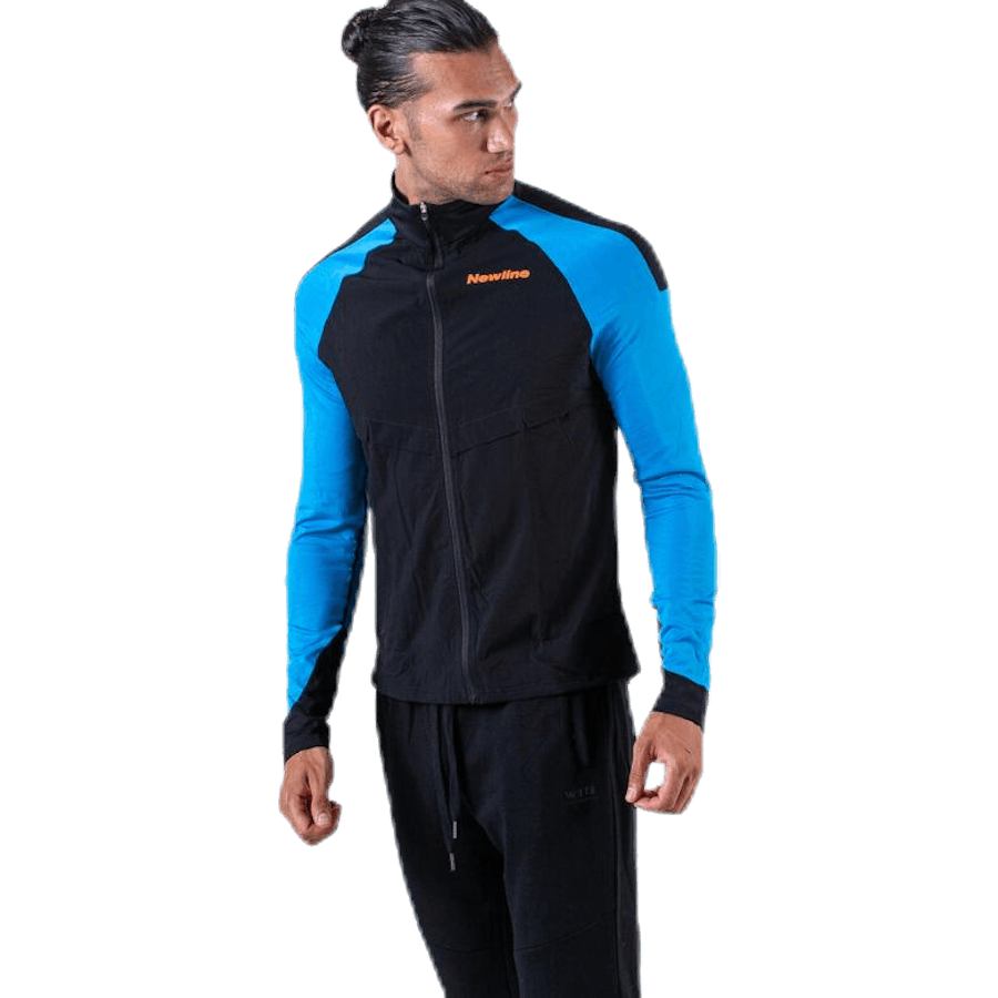Giacca comfort blu/nero