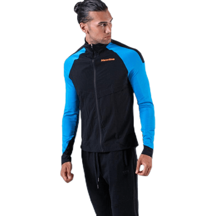 Giacca comfort blu/nero