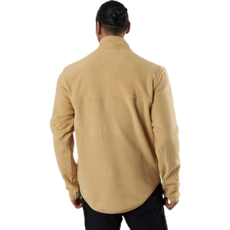 Perdirbto poliesterio megztinis Beige