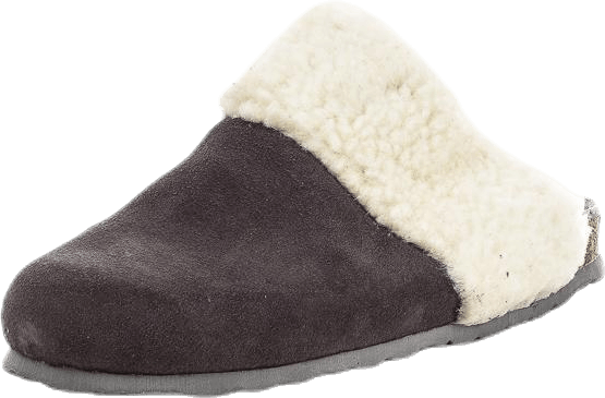 Flauschiges Wildleder Grau