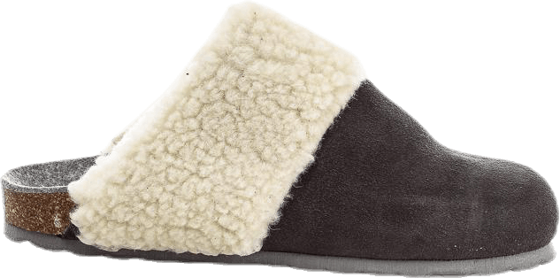 Flauschiges Wildleder Grau