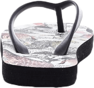 Tongs Zeppo Blanc/Noir