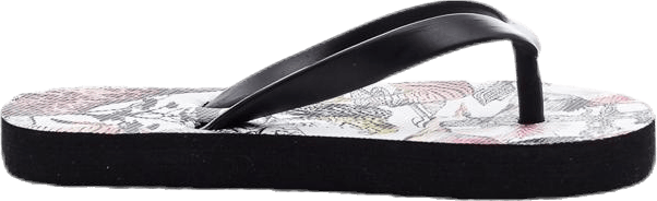Tongs Zeppo Blanc/Noir