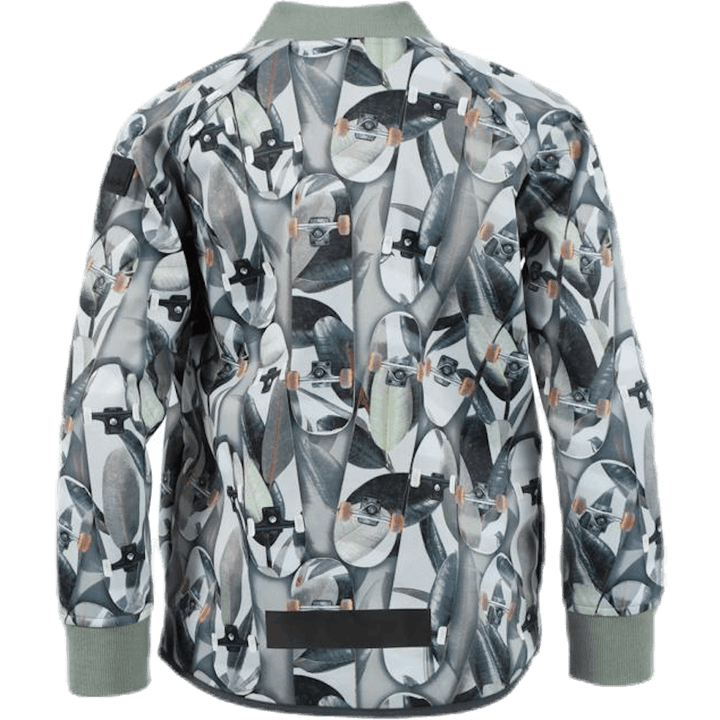 Chaqueta Softshell Ulas Estampada/Verde