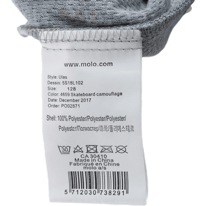 Chaqueta Softshell Ulas Estampada/Verde