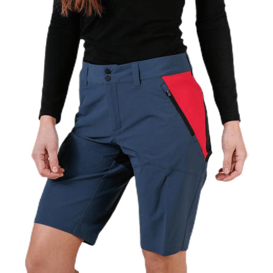 Light Softshell Carbon Shorts Blue