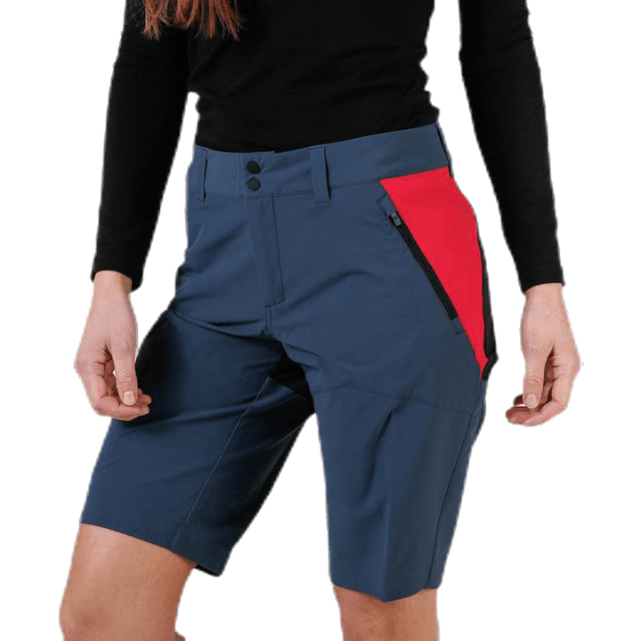 Light Softshell Carbon Shorts Blue