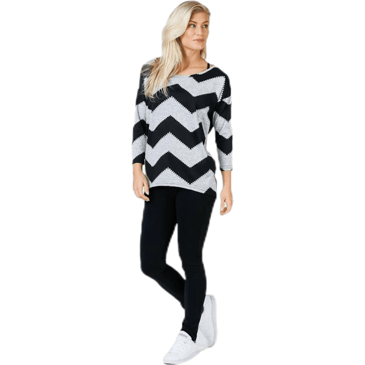 Elcos 4/5 Aop Top Jrs Gris