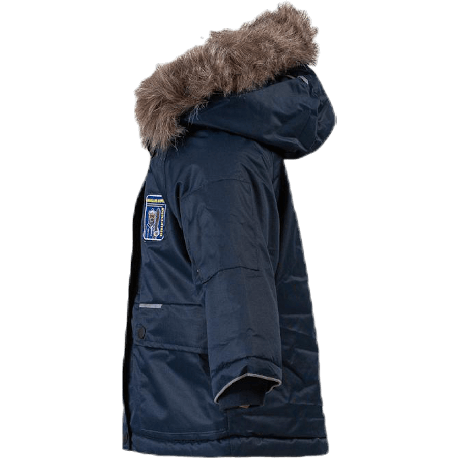 Malik Parka Jacket Blue