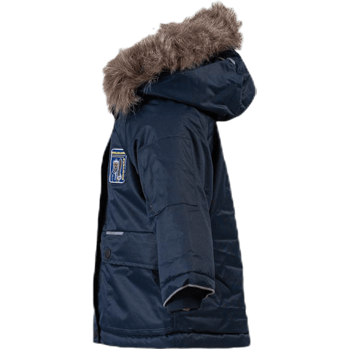 Malik Parka Jacket Blue