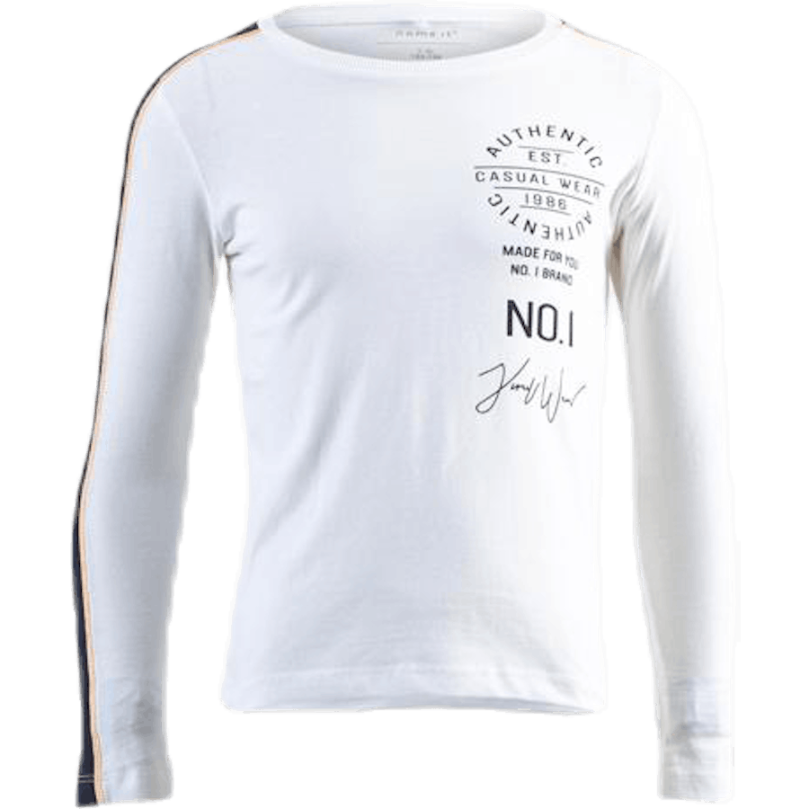 Haut à manches longues Osmond blanc