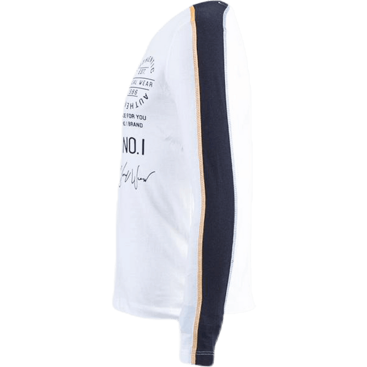 Haut à manches longues Osmond blanc