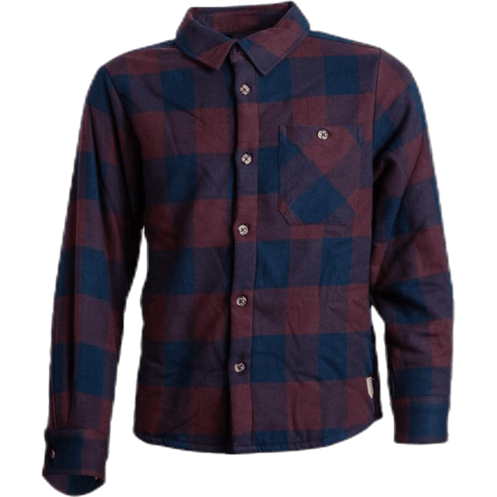 Nashion Ls Teddy Shirt Blue