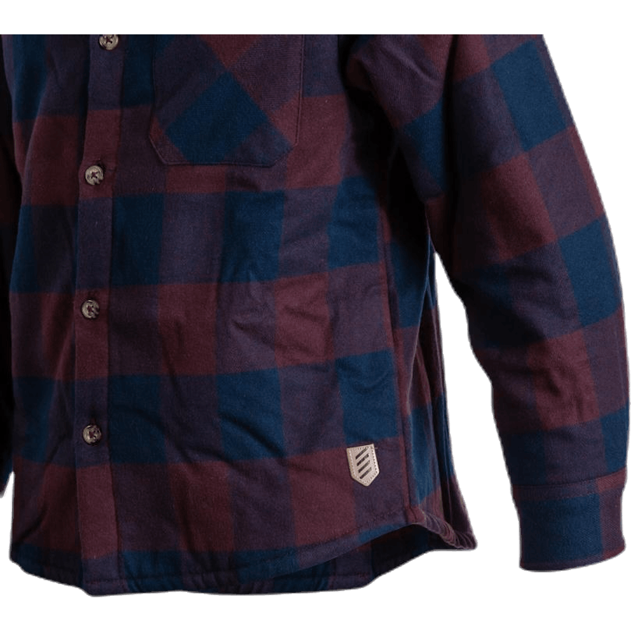 Nashion Ls Teddy Shirt Blue