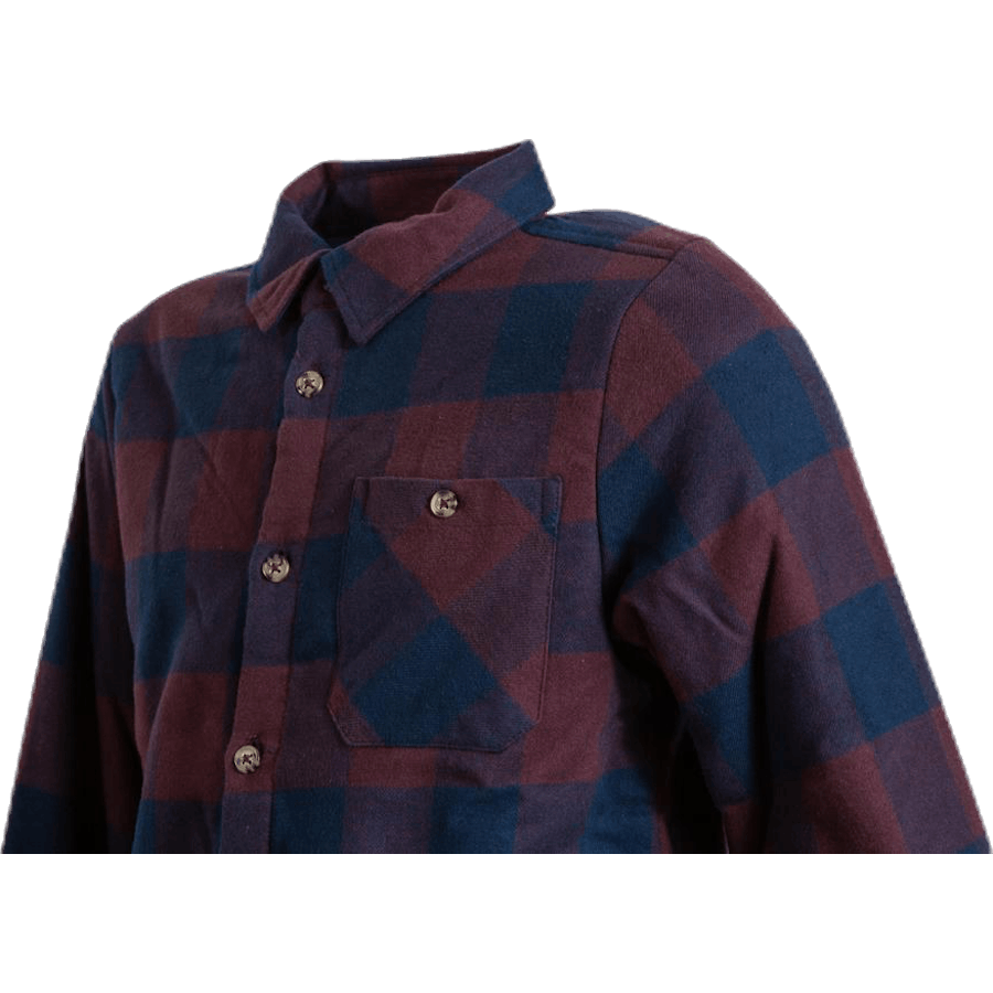 Nashion Ls Teddy Shirt Blue