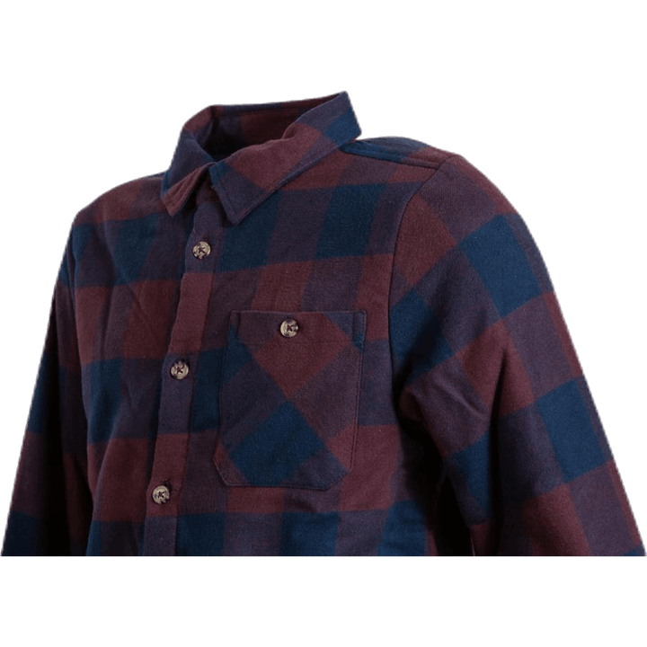 Nashion Ls Teddy Shirt Blue