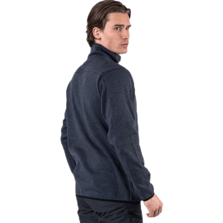 Pareman Melange Fleece-takki Harmaa