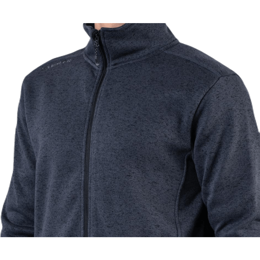 Pareman Melange Fleece-takki Harmaa