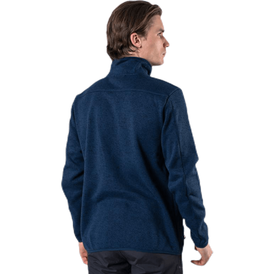 Pareman Melange Fleece-takki Sininen