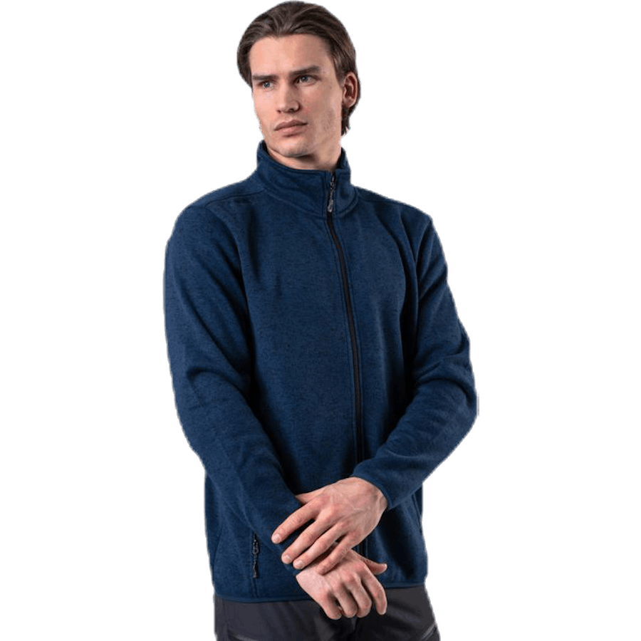 Pareman Melange Fleece-takki Sininen