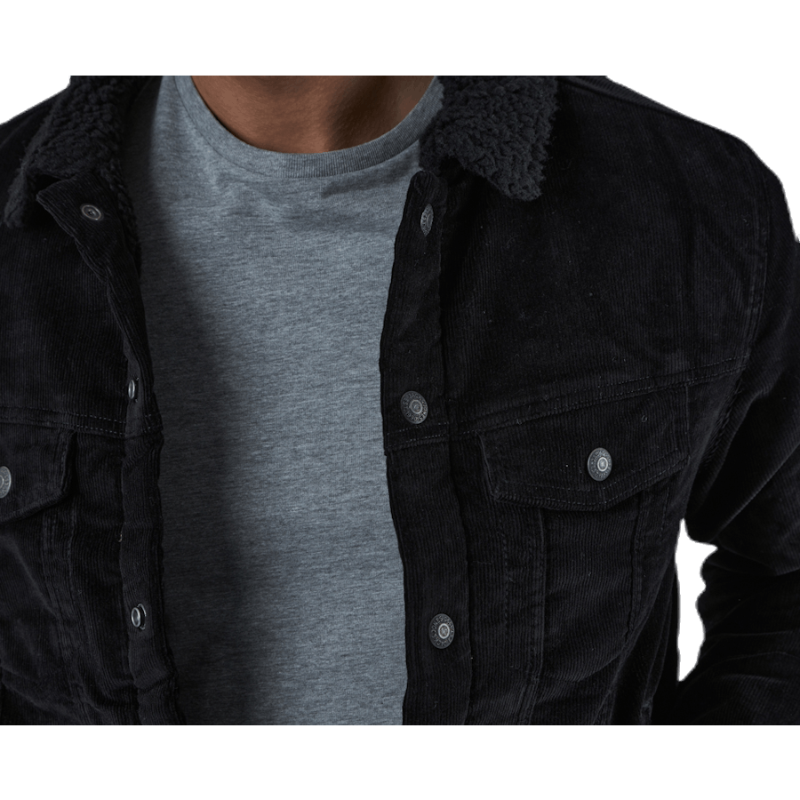 Alvin Jjsherpa Corduroy Akm 555 Schwarz