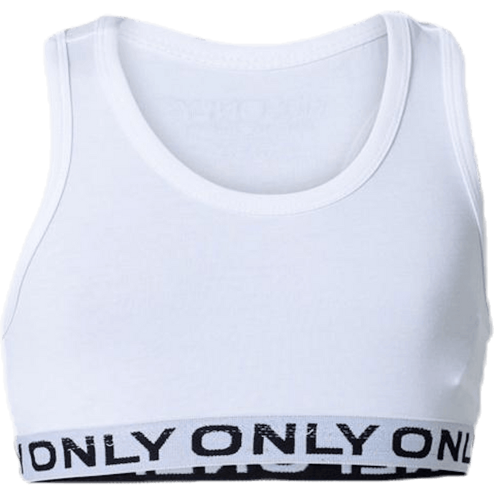 Lot de 2 hauts de sport Love Life S/L blancs