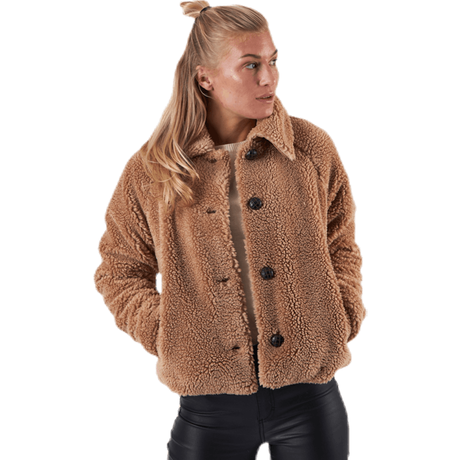 Emily Teddy-takki Otw Beige