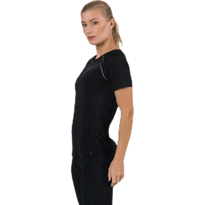 T-shirt Performance Run Ss noir