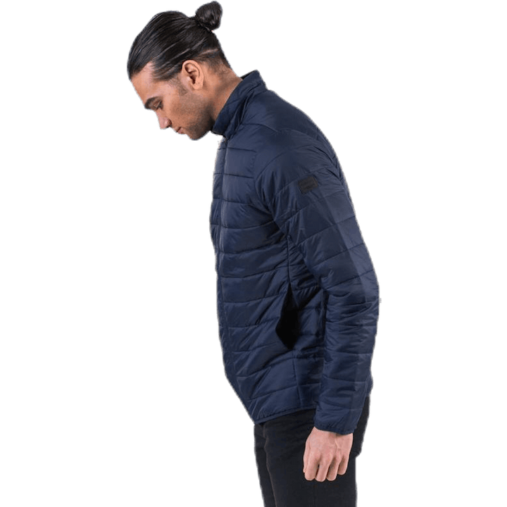 Eric Puffer Collar Blue