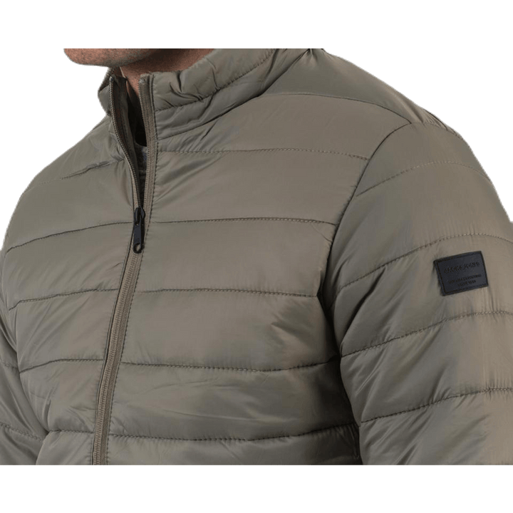 Eric Puffer Collar Zelená